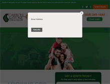 Tablet Screenshot of carrollandstone.com